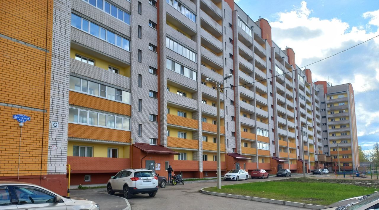 квартира г Смоленск р-н Промышленный ул Крупской 54б фото 2