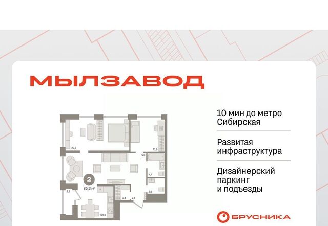 Сибирская ЖК Мылзавод фото