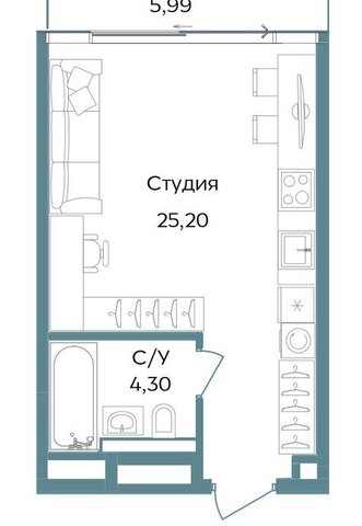 квартира курортный кластер Темпо фото