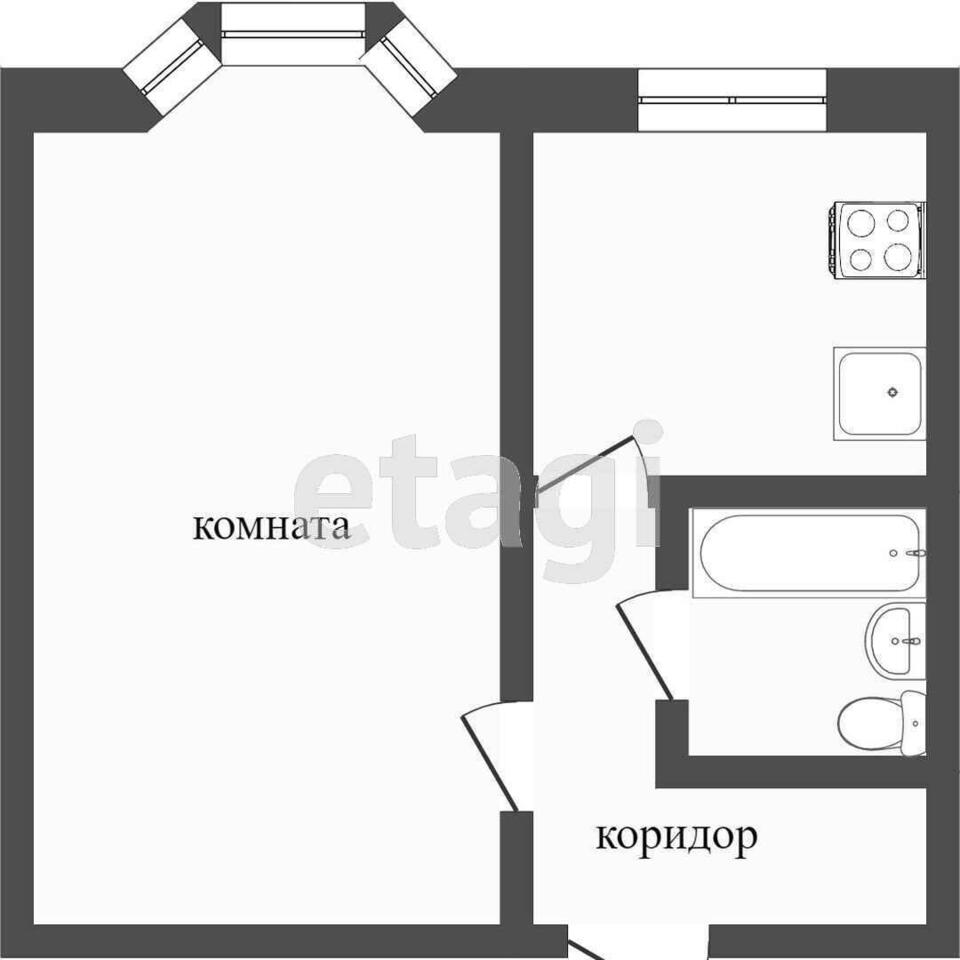квартира г Надым ул Заводская 2 фото 1