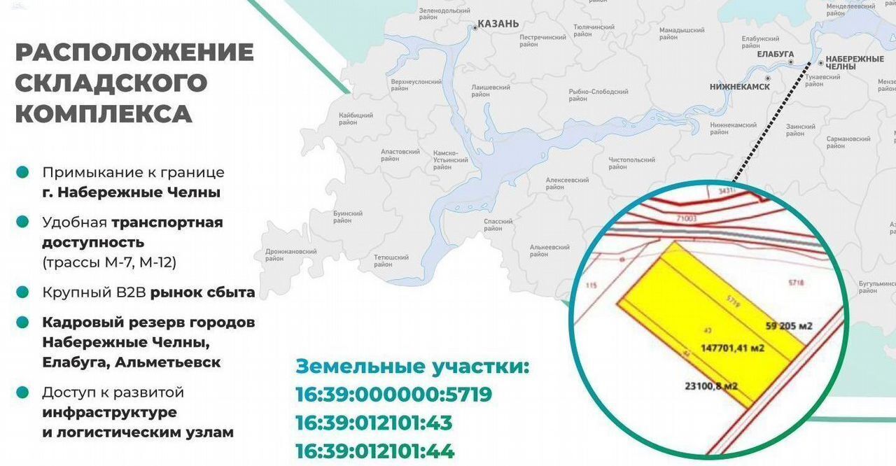 производственные, складские г Набережные Челны р-н Комсомольский тракт Альметьевский 50 Республика Татарстан Татарстан фото 14