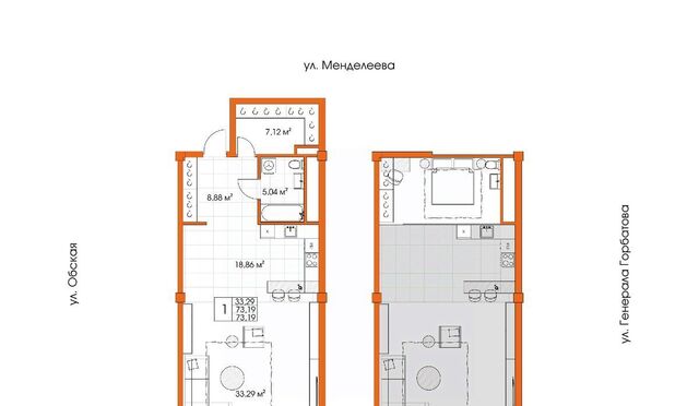 р-н Кировский ул Менделеева 132 фото