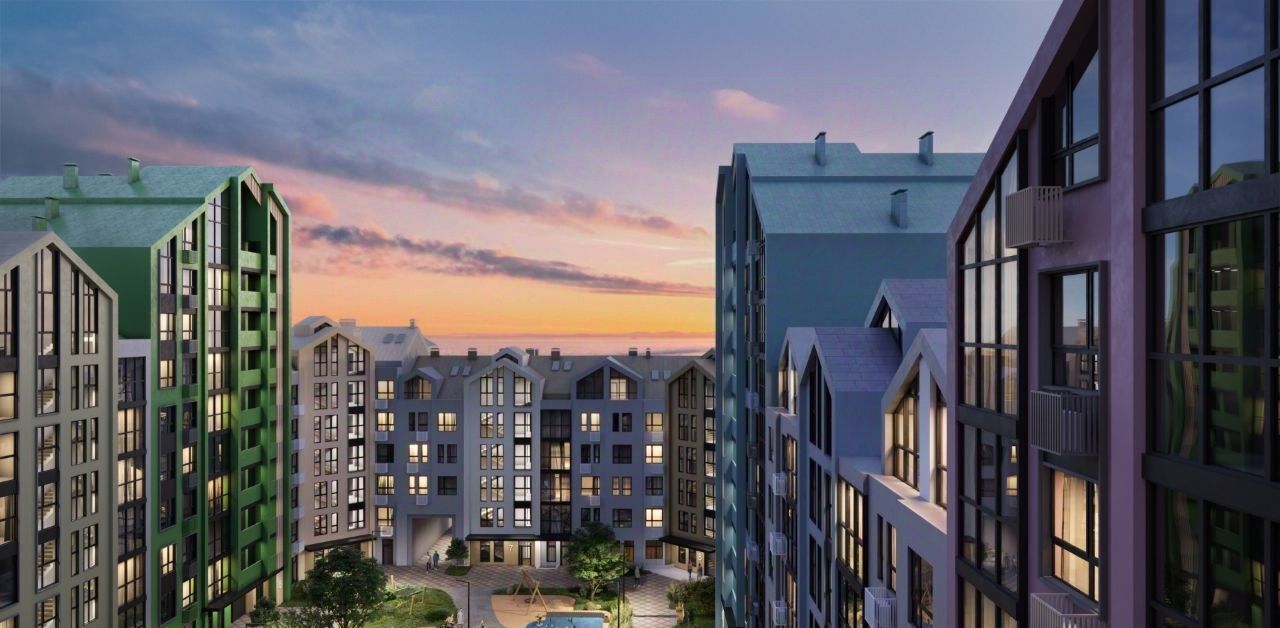 квартира г Евпатория ул им. 60-летия СССР 10 ЖК «Moinaco Riviera» фото 8