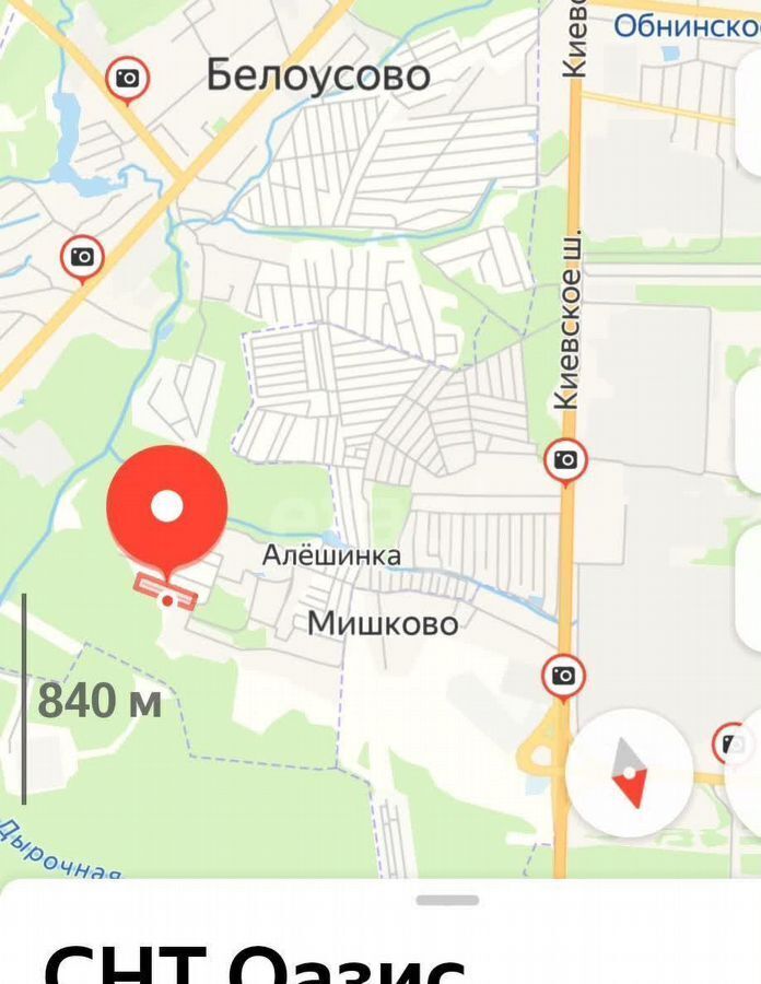земля р-н Жуковский г Белоусово СНТ Оазис фото 12