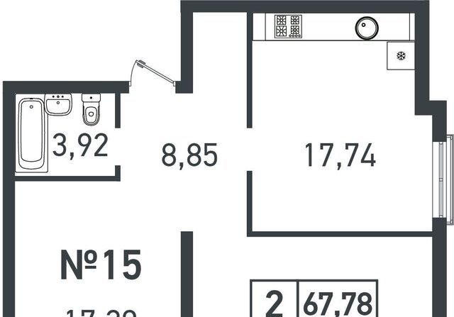 р-н Прикубанский ул Атлантическая 2к/4 фото