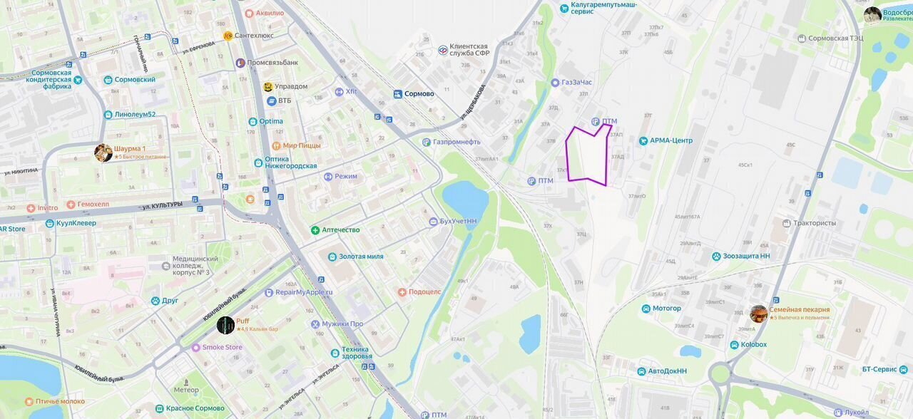 земля г Нижний Новгород Буревестник ул Щербакова 37к/1 фото 2