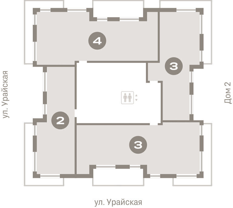 квартира г Тюмень ул Урайская фото 3