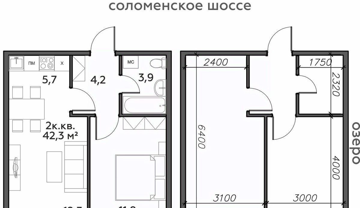 квартира г Петрозаводск р-н мкр Талоярви Вороний Наволок тер., Район Северная промзона фото 1