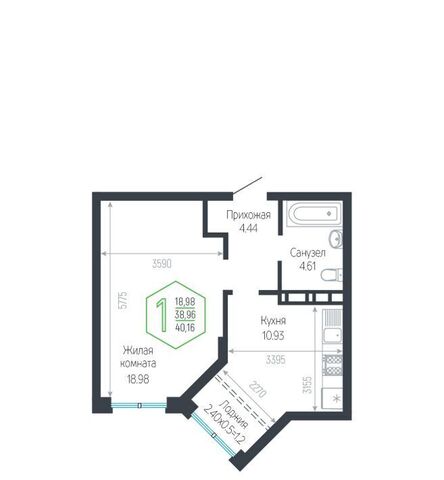 р-н Центральный ул Обрывная 132/1к 5 фото
