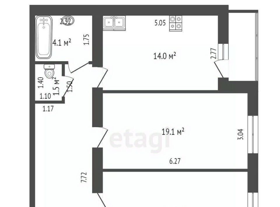 квартира г Пенза р-н Первомайский ул Мира 65 фото 2