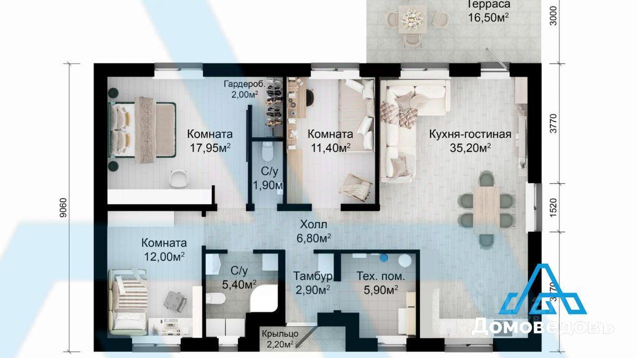 дом г Домодедово Новое Косино кп, 57 фото 3