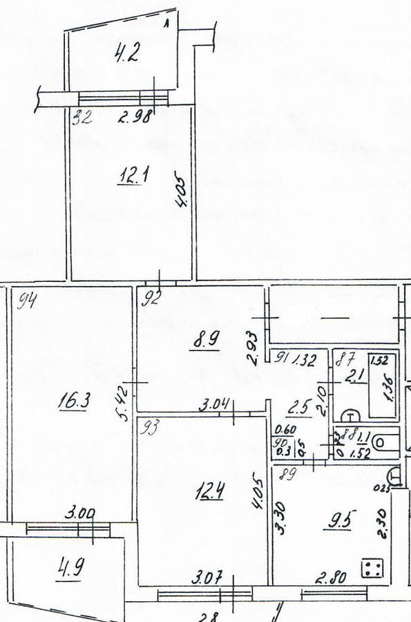 квартира г Самара п Мехзавод 16-й квартал р-н Красноглинский 16 фото 10