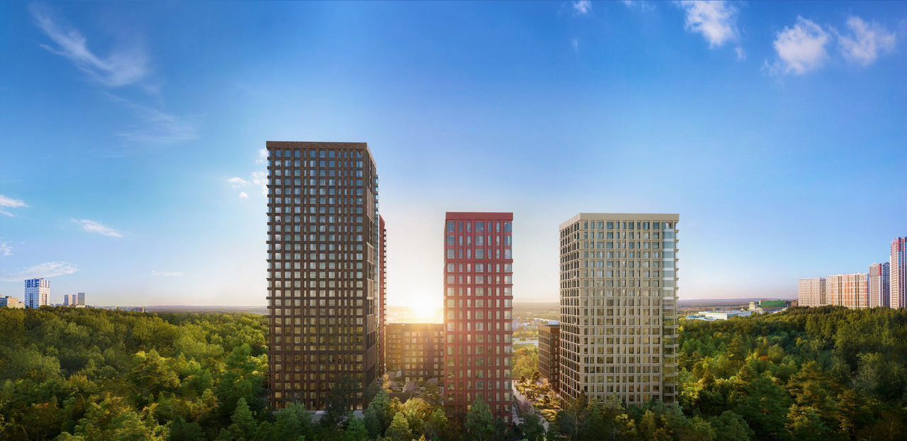 квартира г Уфа р-н Октябрьский ЖК «Urman City» (Урман Сити) б-р Давлеткильдеева/ул. Рудольфа Нуреева, блок-секция С-1. 1 фото 3