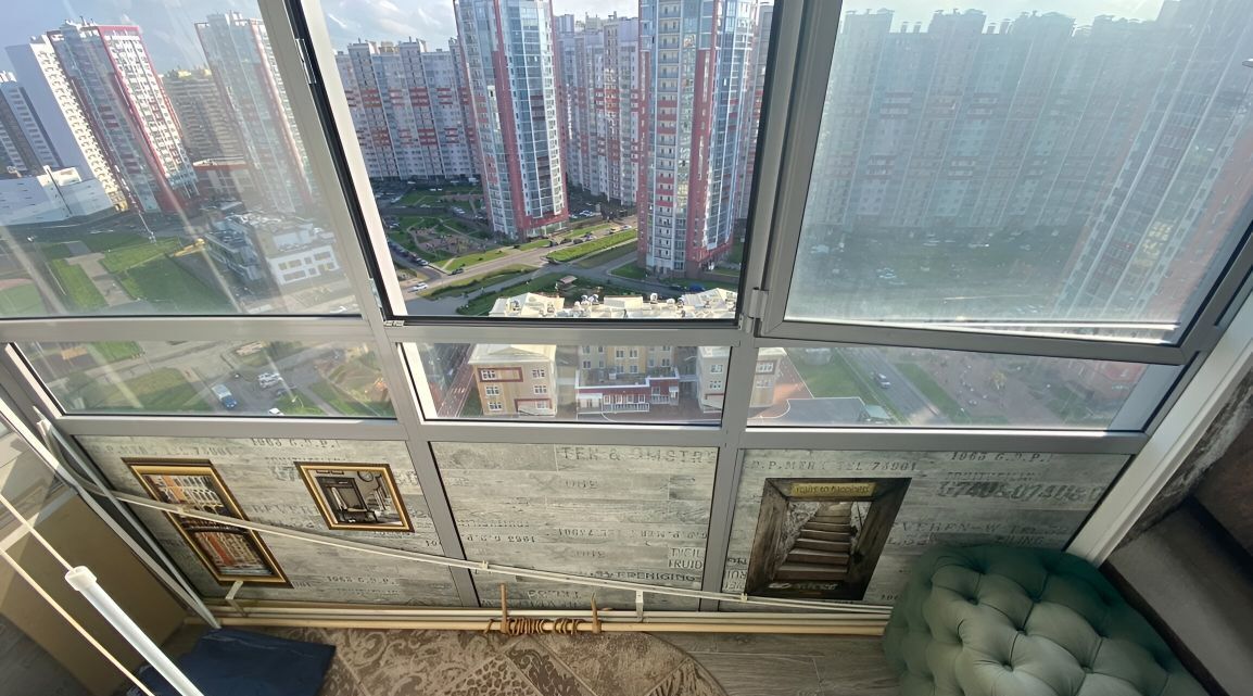 квартира г Санкт-Петербург метро Автово ул Маршала Казакова 1с/1 72к фото 3