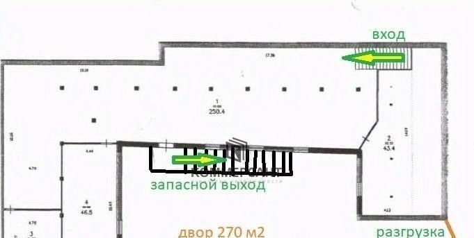 торговое помещение г Нижний Новгород Московская ул Даля 32 фото 2