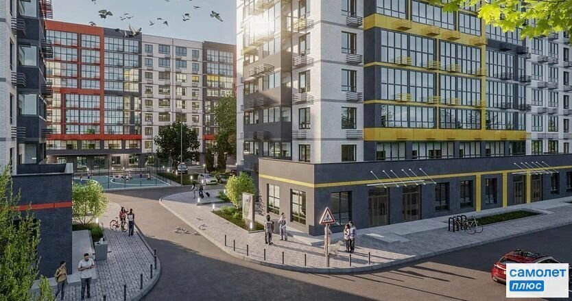 квартира г Краснодар ул им. генерала Корнилова 1к/1 фото 6