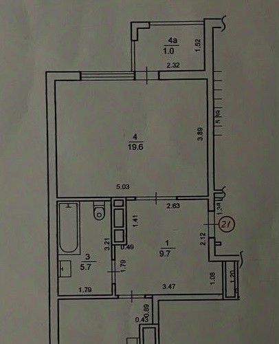квартира г Евпатория пр-кт им.В.И.Ленина 68к/17 фото 2