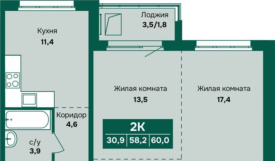 квартира г Барнаул р-н Индустриальный Камчатка жилой комплекс фото 1
