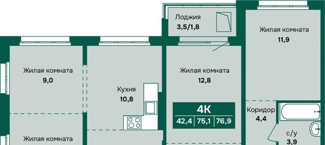 квартира р-н Индустриальный Камчатка жилой комплекс фото