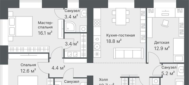 р-н Калининский ул Кремлевская 95 фото