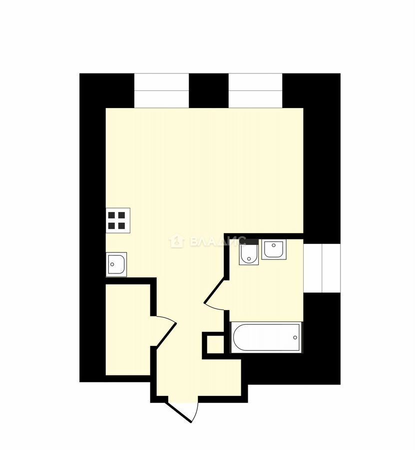 квартира г Москва метро Парк культуры ул Тимура Фрунзе 8/5 фото 8