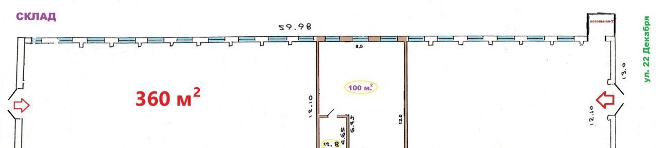 производственные, складские г Омск р-н Кировский ул 22 Декабря 88 фото 15