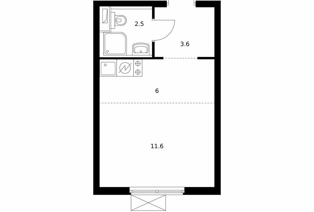 квартира г Москва метро Коломенская Второй Нагатинский к 1. 5 фото 1