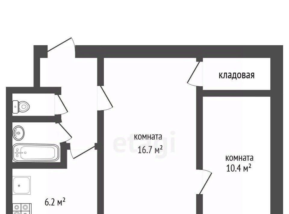 квартира г Екатеринбург пр-кт Космонавтов 45а Проспект Космонавтов фото 10