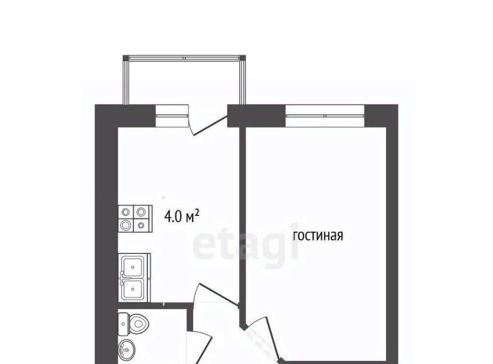 квартира г Батайск ул Ушинского 53 фото 2