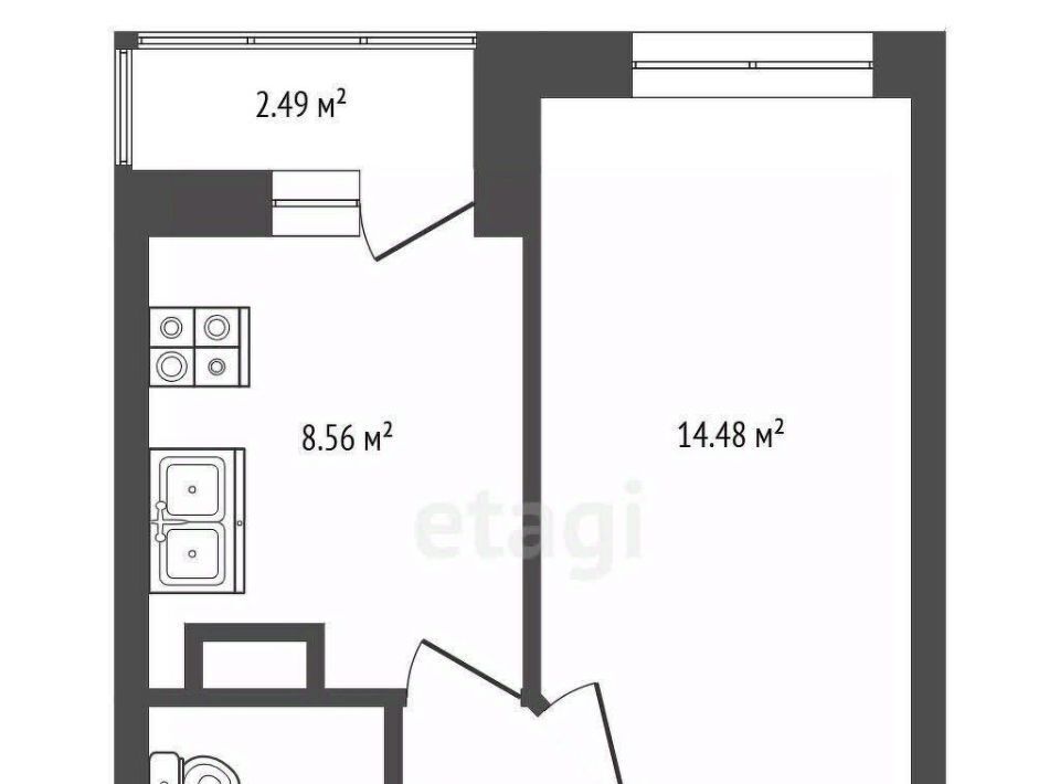 квартира р-н Всеволожский г Мурино ул Шоссе в Лаврики 57к/1 Девяткино фото 2
