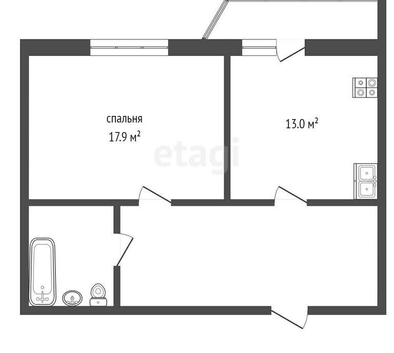 квартира г Тамбов ул З.Космодемьянской 3 фото 1