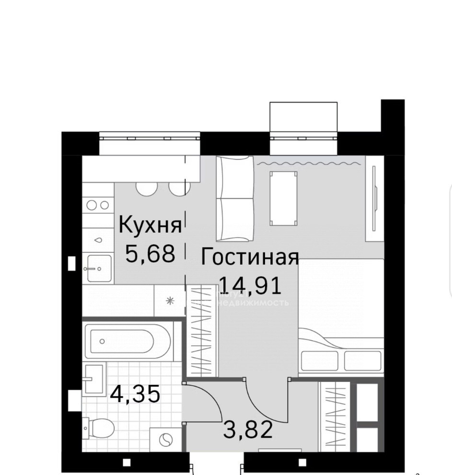 квартира городской округ Наро-Фоминский г Апрелевка ул Парк Апрель 38 фото 11