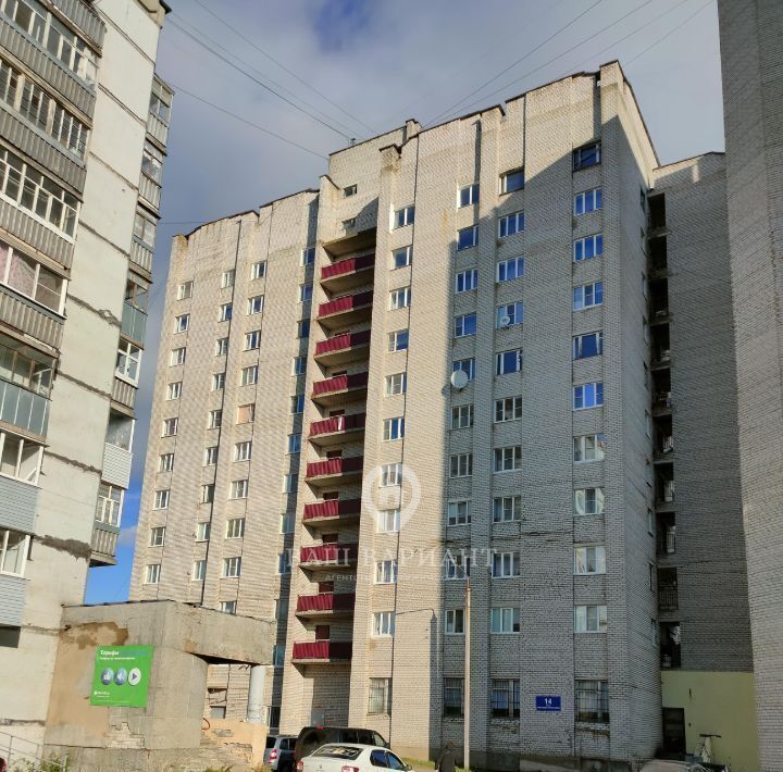 квартира г Рыбинск Центральный Северный ул Кораблестроителей 12 п р фото 1