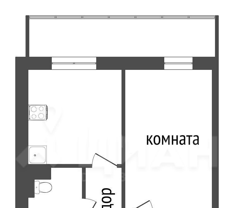 квартира г Красноярск р-н Свердловский наб Ярыгинская 31 ЖК «Белые росы» фото 2