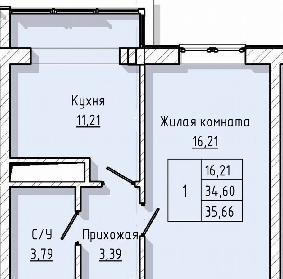 квартира г Нальчик ул Тарчокова 127б фото 2