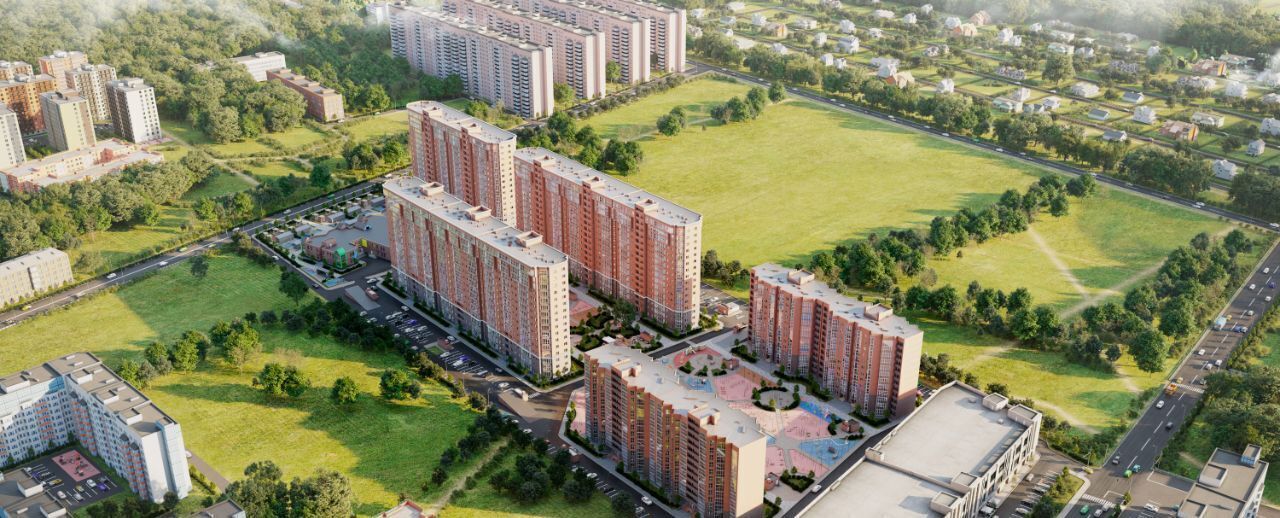 квартира г Краснодар р-н Прикубанский 2-я площадка ул Ветеранов 85 ЖК «Сегодня» фото 3