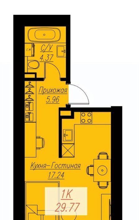 квартира г Красноярск р-н Кировский ул Семафорная 441а фото 1