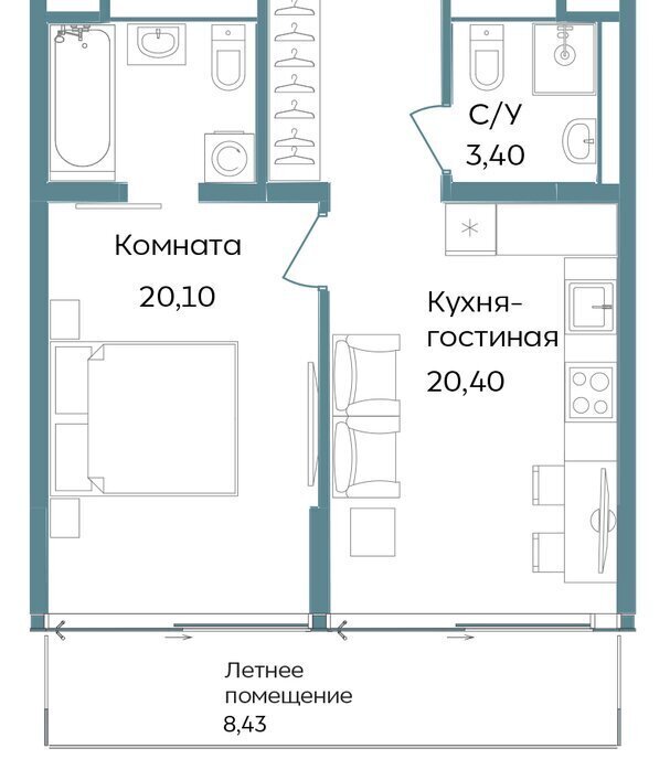 квартира г Саки TEMPO курортный кластер Темпо фото 1