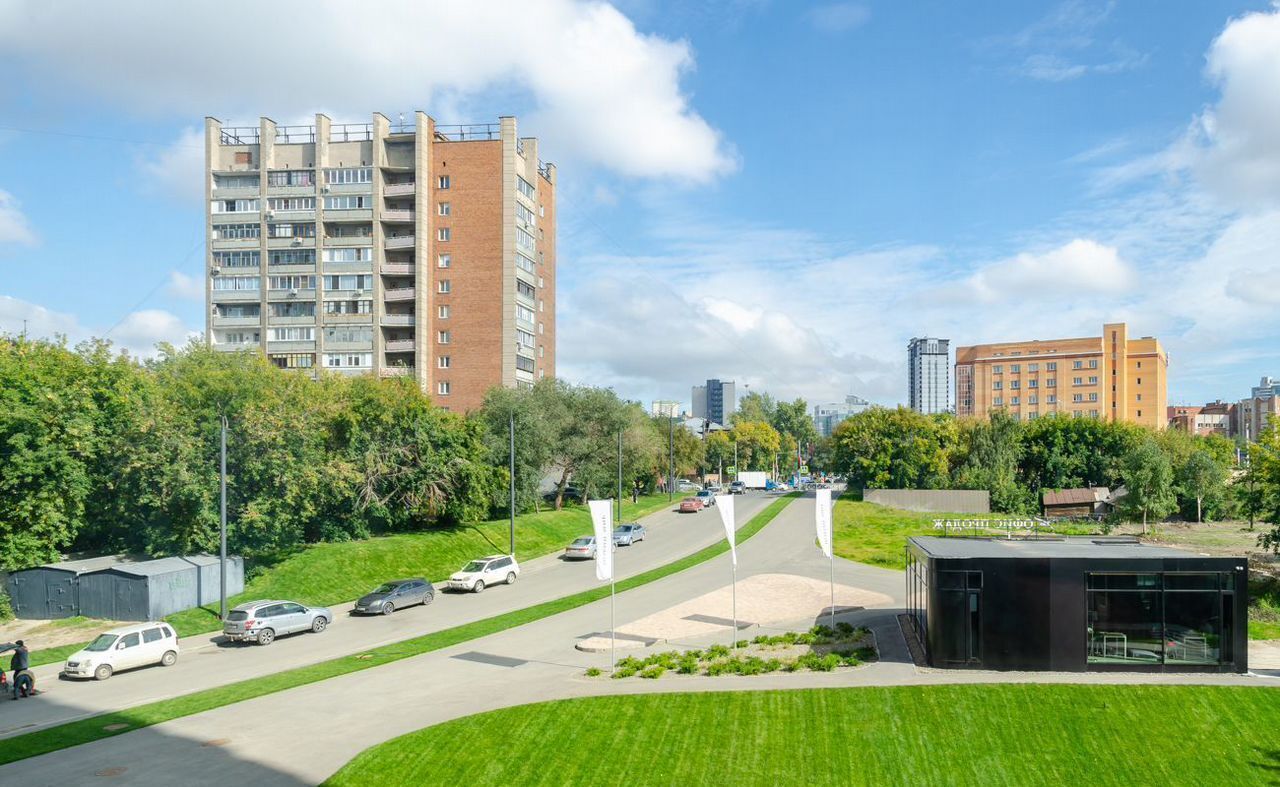 квартира г Новосибирск метро Площадь Гарина-Михайловского р-н Железнодорожный ул Прибрежная 6 ЖК «Беринг» фото 4