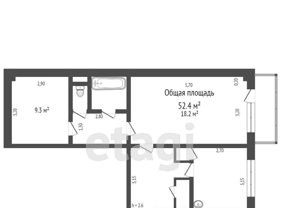 квартира г Бийск ул Ударная 90/1 фото 2