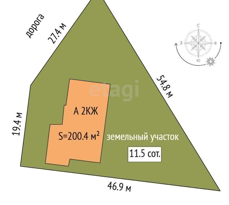 дом г Тюмень п Березняковский ул Карельская фото 1