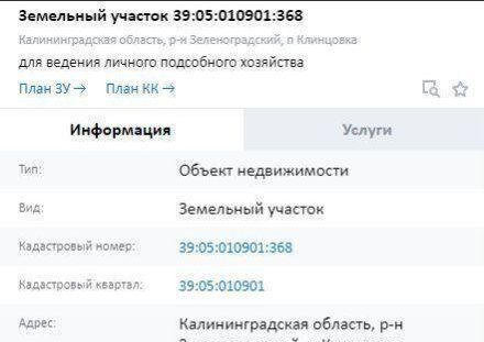 земля р-н Зеленоградский г Зеленоградск ул Витебская фото 4