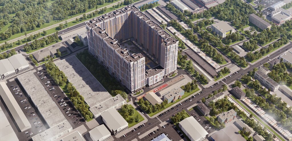 квартира г Краснодар р-н Карасунский ул Уральская 87/7 ЖК Ural фото 12