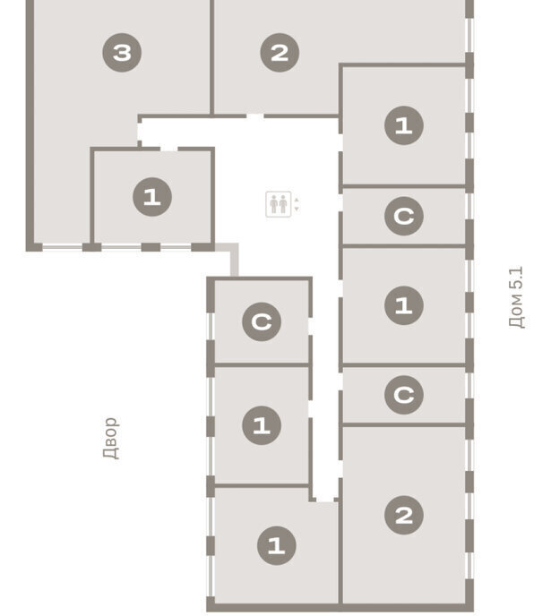 квартира г Тюмень ул Мысовская 26к/2 фото 3