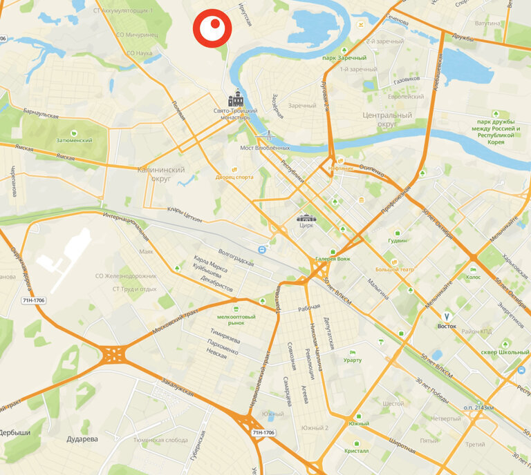 квартира г Тюмень ул Краснооктябрьская 4к/3 фото 20