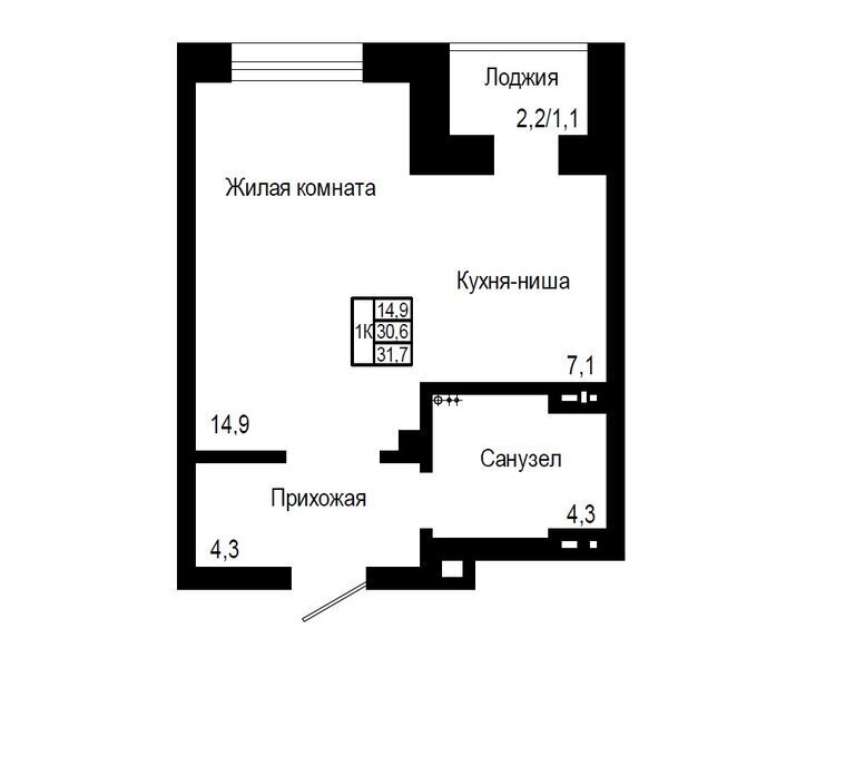 квартира г Красноярск ул Свердловская 6к фото 18