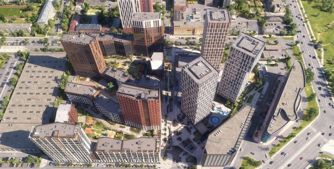 квартира г Екатеринбург Чкаловская ул Цвиллинга блок-секция С 14 фото 2