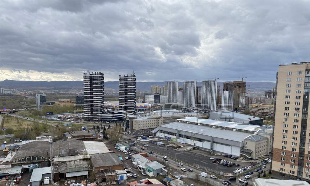 квартира г Красноярск Взлётка ул Авиаторов 3 м-н фото 37