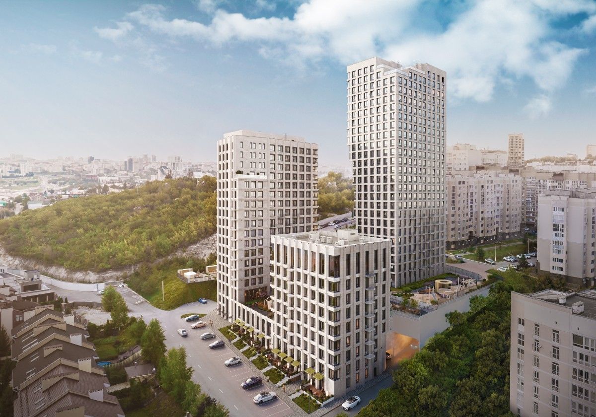 квартира г Уфа р-н Кировский ул Зайнаб Биишевой ЖК «Пьермонт» фото 16