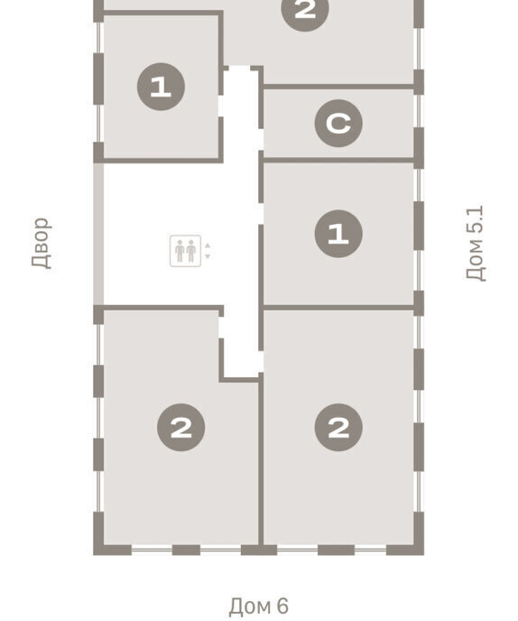 квартира г Тюмень ул Мысовская 26к/2 фото 3